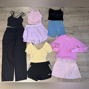 Yoga 101: Lululemon*6, TNA*1, adidas*1